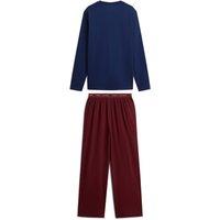 Tommy Hilfiger Signature Pure Cotton Jersey Pyjama Set Navy Mix