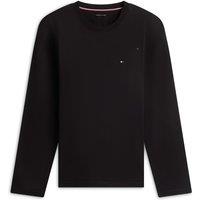 Tommy Hilfiger Pure Cotton Pyjama Top Black Mix