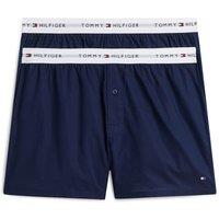 Tommy Hilfiger 2 Pack Signature Pure Cotton Boxers Navy