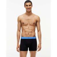 Tommy Hilfiger 3 Pack Everyday Essentials Cotton Rich Boxers Blue Mix