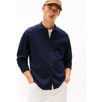 Tommy Hilfiger Regular Fit Pure Cotton Overshirt Navy
