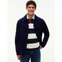 Tommy Hilfiger Pure Cotton Corduroy Chore Jacket Navy