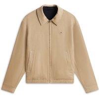 Tommy Hilfiger Pure Cotton Cord Reversible Harrington Jacket Khaki