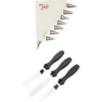 Tala Steel Spatulas and Icing Bag Set Multi