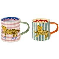 ELEANOR BOWMER Set of 2 Adult & Mini Mugs Multi