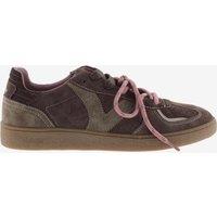 Victoria Londres Leather Lace Up Trainers Brown
