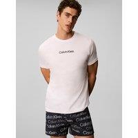 Calvin Klein Pure Cotton Poplin Boxer Set White Mix