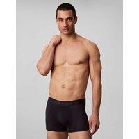 Calvin Klein 3 Pack Modal Pattern Trunks Grey Mix