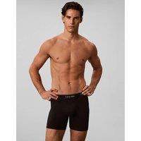 Calvin Klein 3 Pack Icon Cotton Rich Stretch Boxers Black Mix