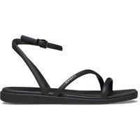 Crocs Miami Ankle Strap Square Toe Sandals Black