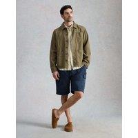 White Stuff Regular Fit Pure Linen Striped Shirt Natural Mix