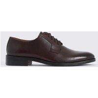 MOSS Leather Derby Shoes Brown