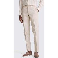 MOSS Slim Fit Cotton Rich Stretch Trousers Camel
