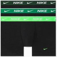Nike 3 Pack Cotton Stretch Trunks Black Mix