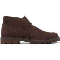 Clarks Suede Casual Boots Brown
