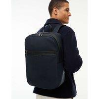 Tommy Hilfiger Adjustable Zip Backpack Dark Navy