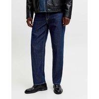 JACK & JONES Loose Fit 5 Pocket Jeans Blue