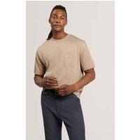 Ted Baker Pure Cotton Crew Neck T-Shirt Taupe