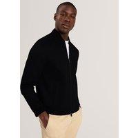 Ted Baker Twill Bomber Jacket Navy