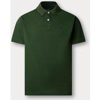 Hackett Pure Cotton Polo Shirt Dark Green