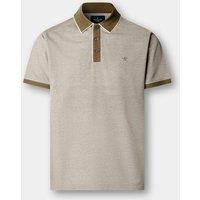 Hackett Pure Cotton Pique Polo Shirt Green