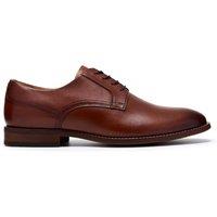 Clarks Leather Derby Shoes Tan