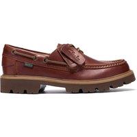 Clarks Leather Boat Shoes Brown