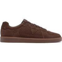 Clarks Suede Lace Up Trainers Brown