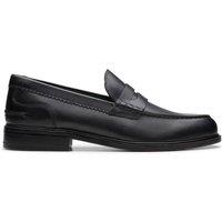 Clarks Leather Loafers Black