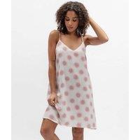 Cyberjammies Linen Blend Sun Print Chemise Pink Mix