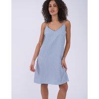 Cyberjammies Striped Strappy Short Nightdress Blue Mix