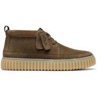 Clarks Nubuck Leather Casual Boots Khaki
