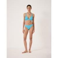 HUSH Crinkle Bikini Bottoms Turquoise