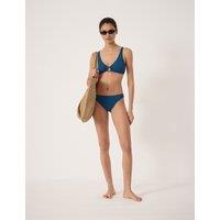 HUSH Crinkle Bikini Bottoms Blue