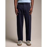 Boss Regular Fit Chinos Dark Blue