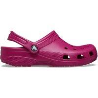 Crocs Classic Flat Clogs Dark Pink
