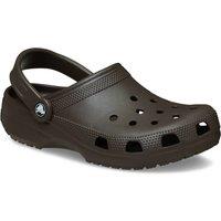 Crocs Classic Flat Clogs Brown