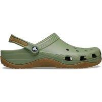Crocs Classic Evo Ankle Strap Flat Clogs Green