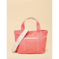 Joules Mini Cross Body Tote Bag Pink Mix