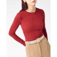 ACCESSORIZE Leather Textured Oval Buckle Waist Belt Beige
