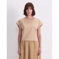 Sportscraft Cotton-Rich Boxy T-Shirt Neutral