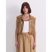 Sportscraft Sheer Utility Vest Neutral