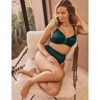 Fantasie Demure Underwired Moulded Non-Padded Bra D-H Green