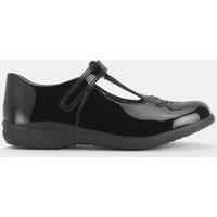 Start-Rite Kids' Patent Leather T-Bar School Shoes (10 Small - 4 Large) Black