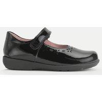 Start-Rite Kids' Patent Leather Riptape School Shoes (6 Small - 1 1/2 Large) Black