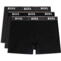 Boss 3 Pack Cotton Stretch Boxers Grey Mix