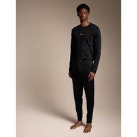 Boss Pure Cotton Pyjama Set Black