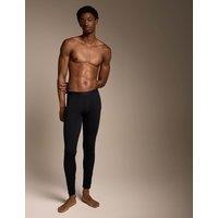 Boss Cotton Rich Long Johns Black