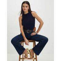 River Island Knitted Vest Navy