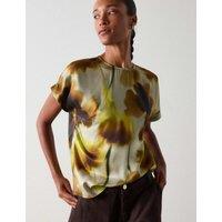 Whistles Floral Blouse Yellow Mix